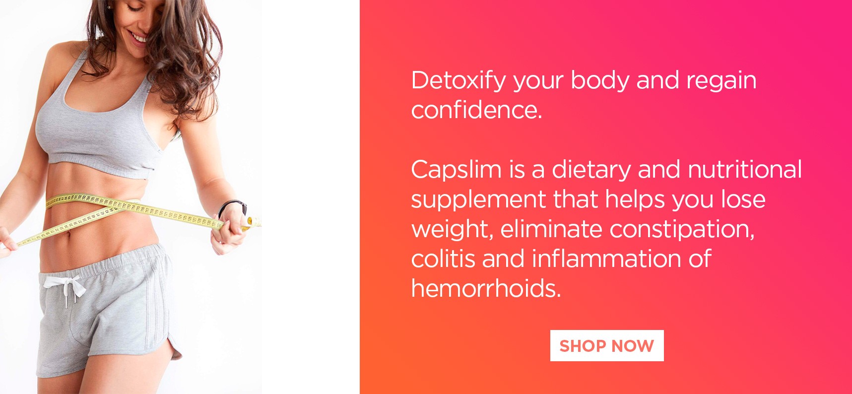 Detoxify your body and regain confidence.